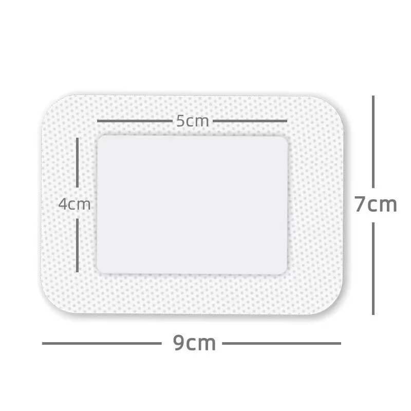 QniYdYd медицинские дышащие пластыри для ран 10 шт 7X9cm