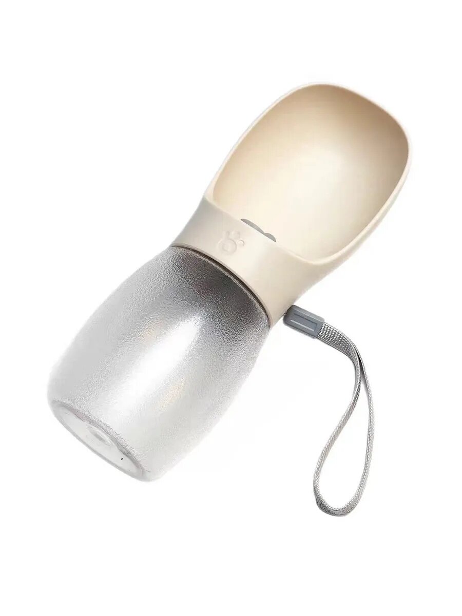 Картинки Дорожная автопоилка, для собак, складная, непроливайка, пластик, 550 мл