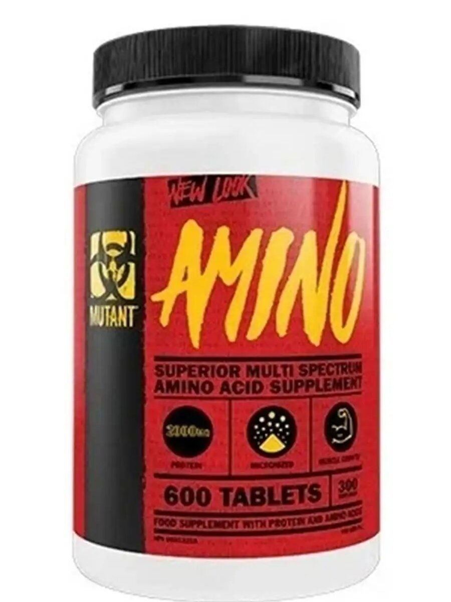 Аминокислотный комплекс для роста мышц Mutant Amino 600 табл (Mutant)