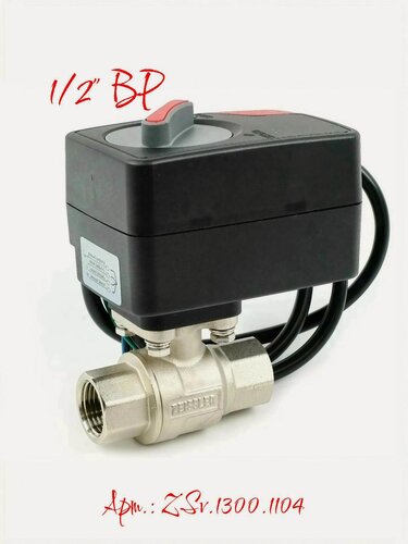 Изображение товара Кран шаровой 1/2 ВР с электроприводом 220В ZSv.1300.1104 ZEISSLER