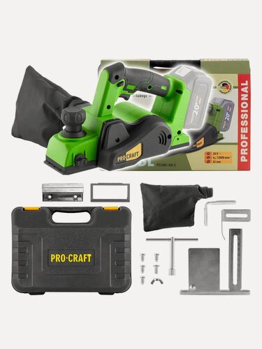Изображение товара Аккумуляторный рубанок Pro-Craft PE20BL (Без АКБ и ЗУ)