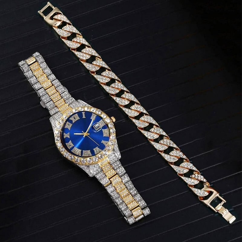 Наручные часы, голубой