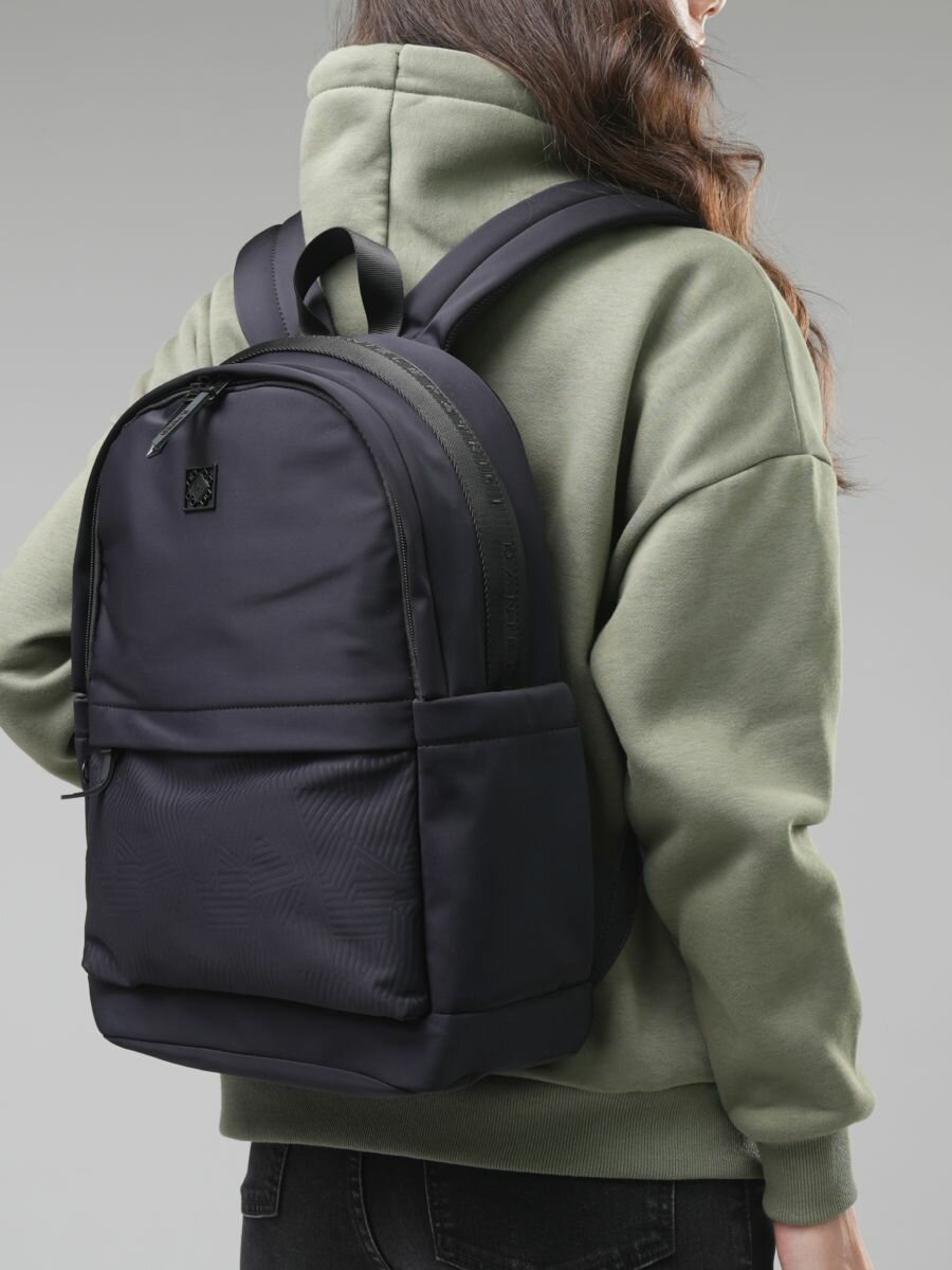 Сумка-рюкзак Daniele Patrici, черный — фото 1