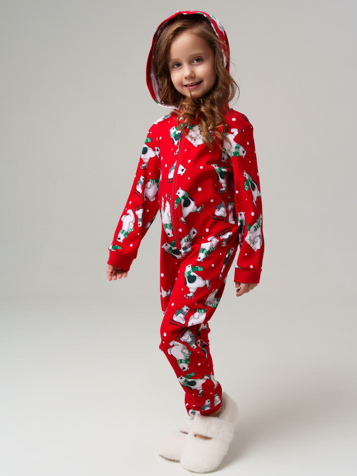 Комбинезон  playToday размер 122 красный