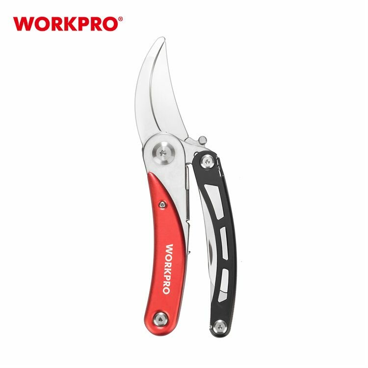 Многофункциональный инструмент WORKPRO WP382005, 4 в 1, садовые ножницы — фото 1