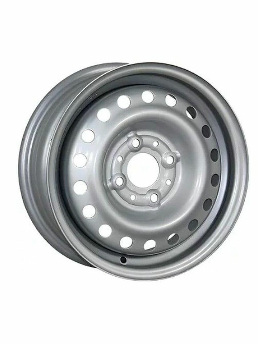 Диск Стальной TREBL мод.4375T (коробка) 13х5 PCD 4х100 ET46 DIA54.1 Silver