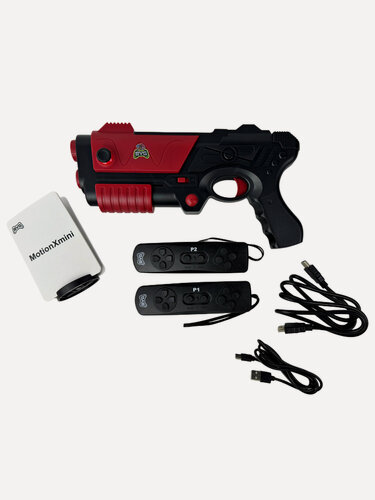 Изображение товара Игровая приставка для ТВ, с пистолетом, 1056 игр, 32 Bit, HDMI