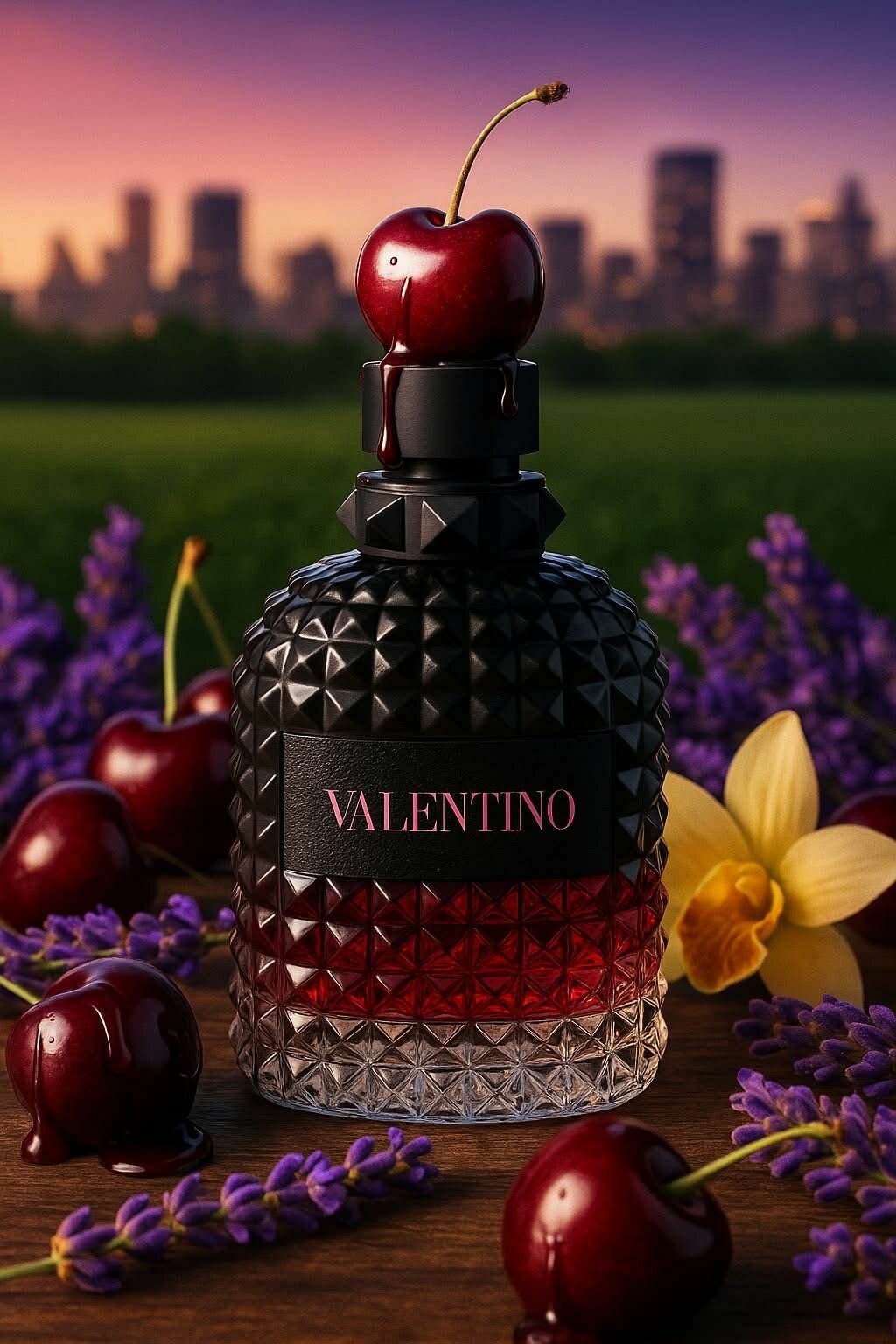 Парфюмерная вода Valentino "Uomo Intense", мужская, водяные, восточные, древесные, 100мл