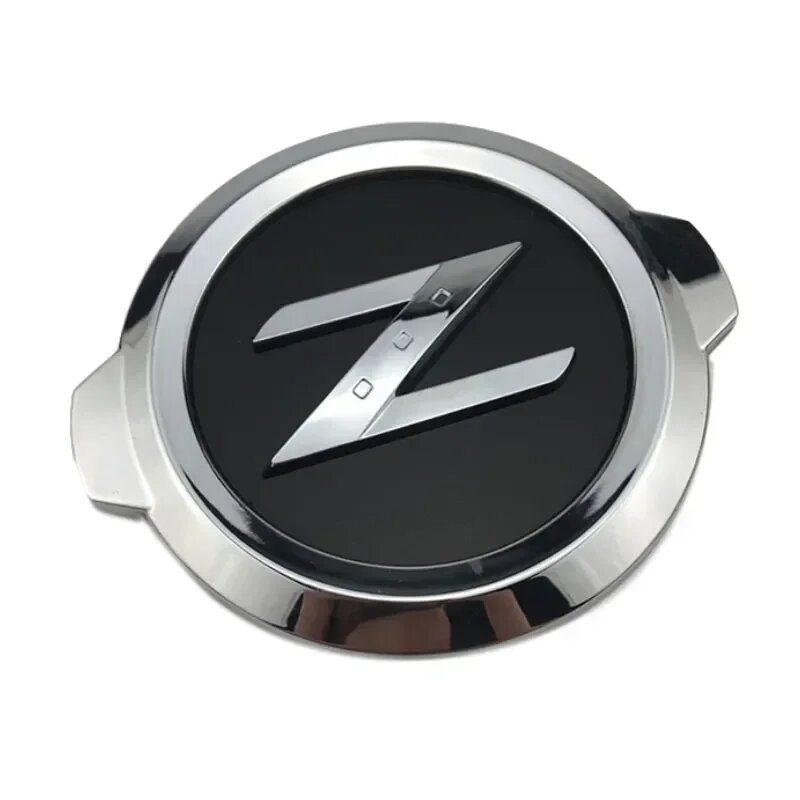 Наклейка-эмблема ABS на передний и задний багажник автомобиля для Nissan Z Logo 350z Z33 370Z Silver