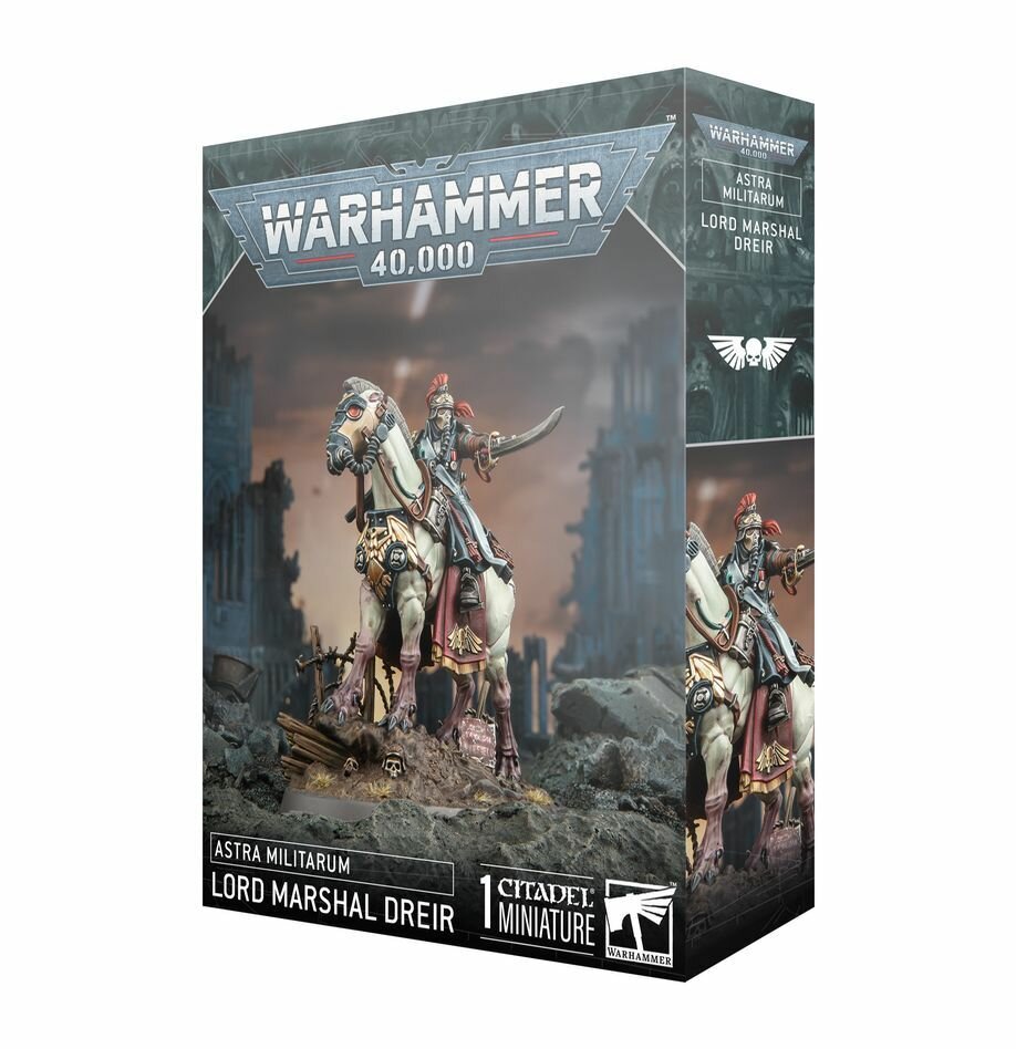 Набор миниатюр Warhammer 40000 Astra Militarum Lord Marshal Dreir