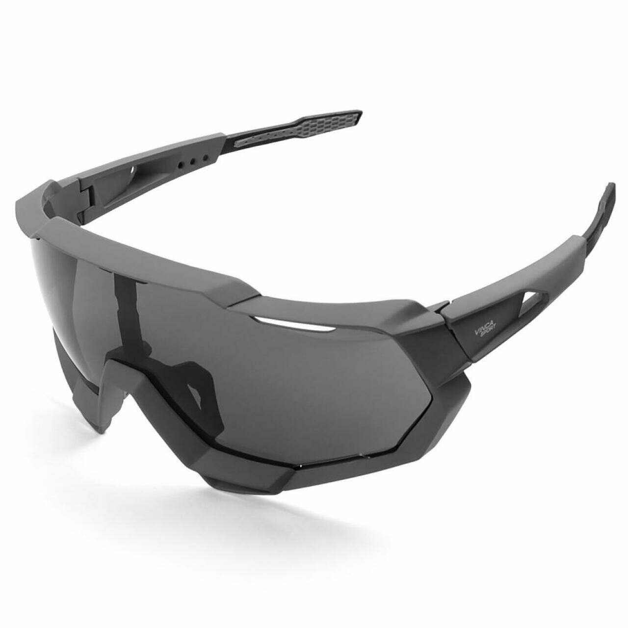 Очки Vinca Sport VG 545 Серо-черный