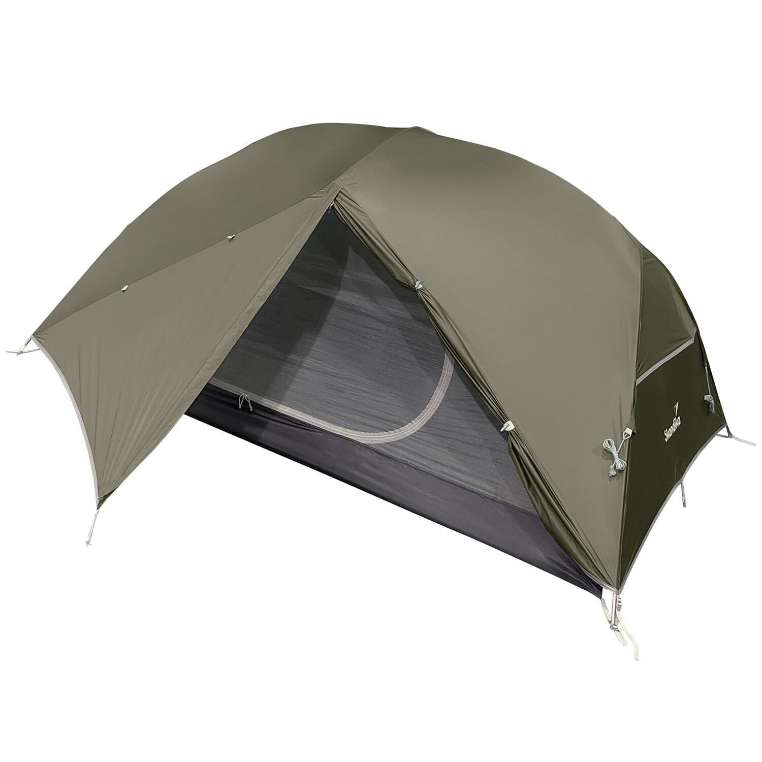 Decathlon Палатка треккинговая купольная Vatn, 2-местная, ультралёгкая