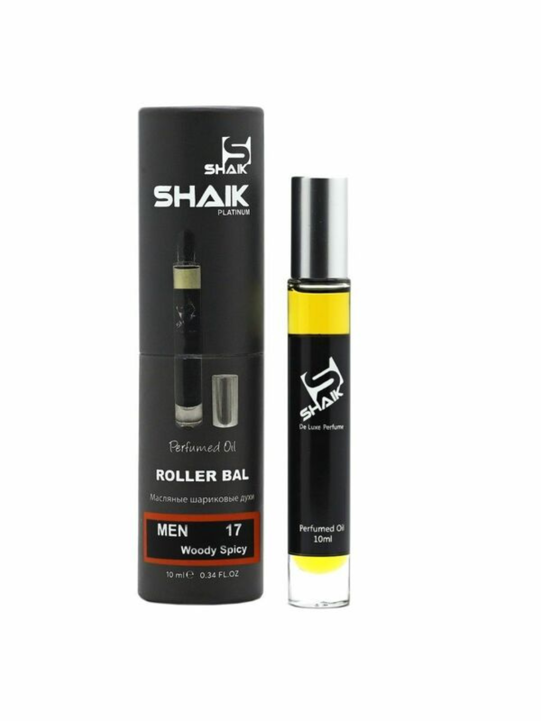Парфюмерная масло Chanel Allure Homme Sport, Shaik № 17 , для мужчин, 10 мл