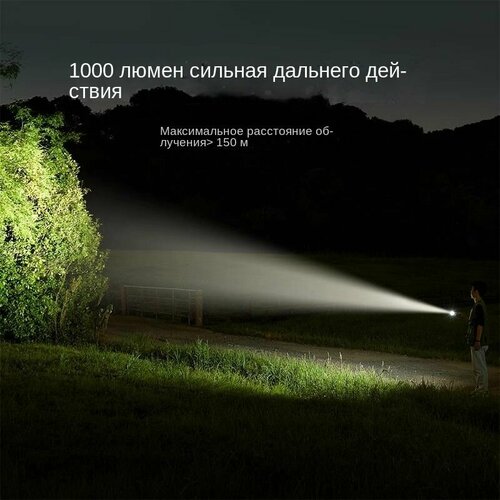 Xiaomi Mijia многофункциональный портативный перезаряжаемый сверхдлительный аккумулятор с длительным сроком службы, уличный фонарик с бликами большой емкости