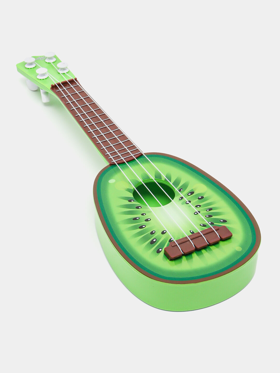 Гитара детская музыкальная со струнами, укулеле для детей, фрукты — фото 1