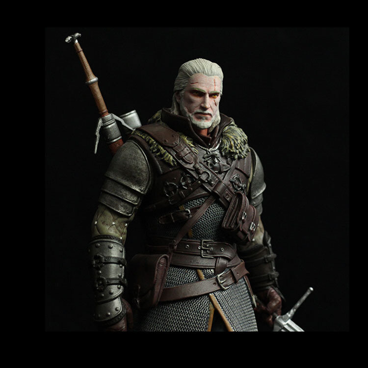 Фигурка коллекционная The Witcher 3: Дикая охота – Геральт (Geralt), 24 см