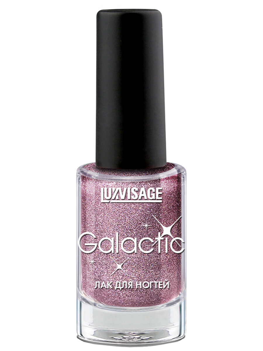 Лак для ногтей Galactic с блестками, тон 215, 9 г, LUXVISAGE.