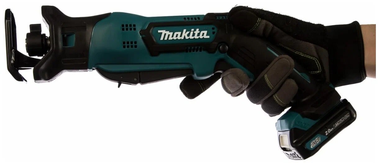 Сабельная пила Makita JR103DWAE 108 В подсветка 2 аккумулятора