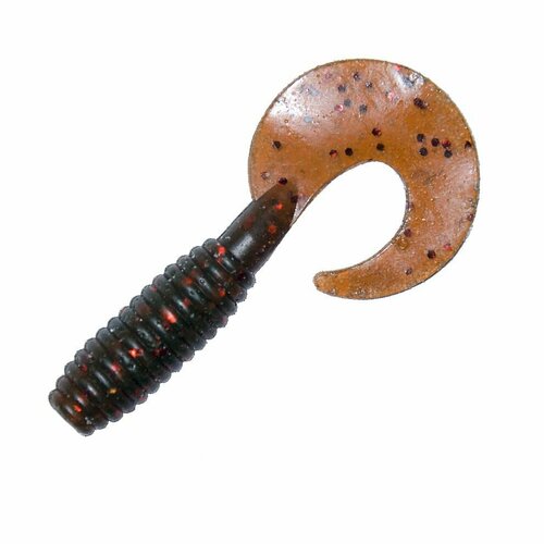 Силиконовая приманка RUBICON съедобная Power Bait TWISTER, 60 мм, цвет 085 (10 шт)