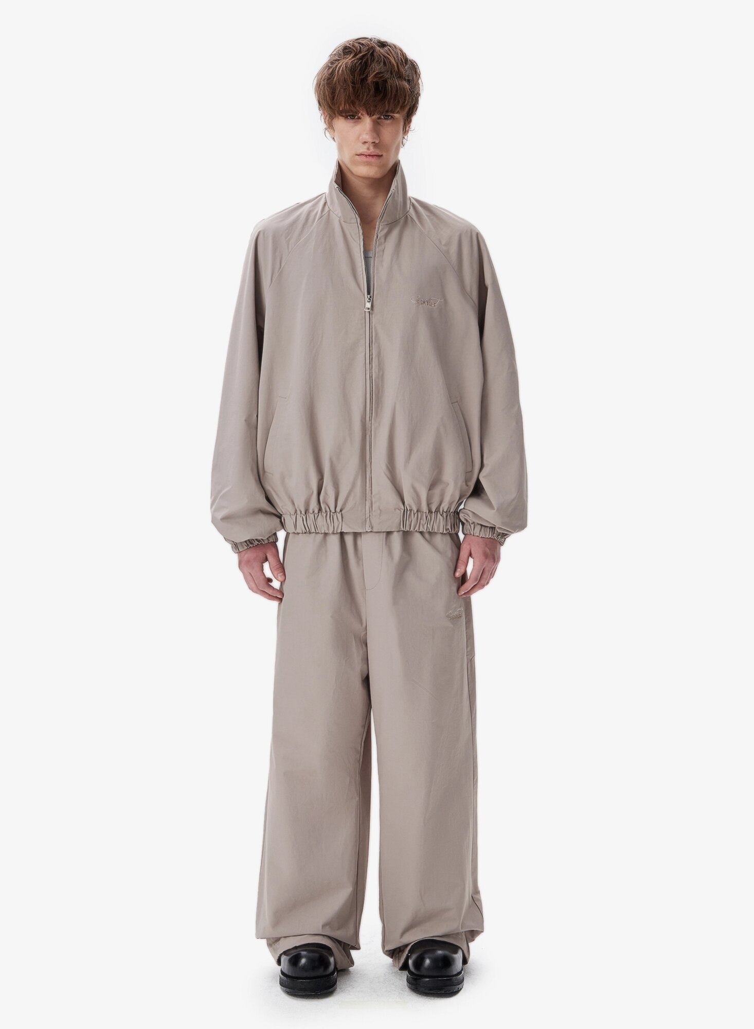 Олимпийка  Track, размер M, , бежевый — фото 1