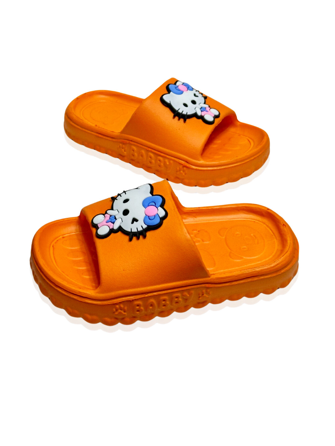 Шлёпанцы, размер 27-28, оранжевый — фото 1