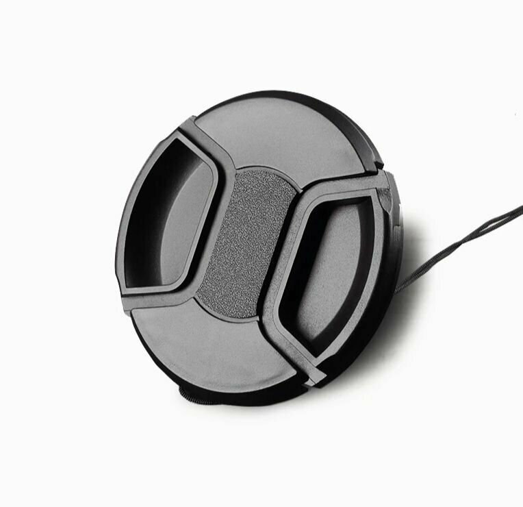 Защитная крышка для Canon, Nikon, Sony объектива 52 мм / Крышка для фотоаппарата 52mm / LC-52
