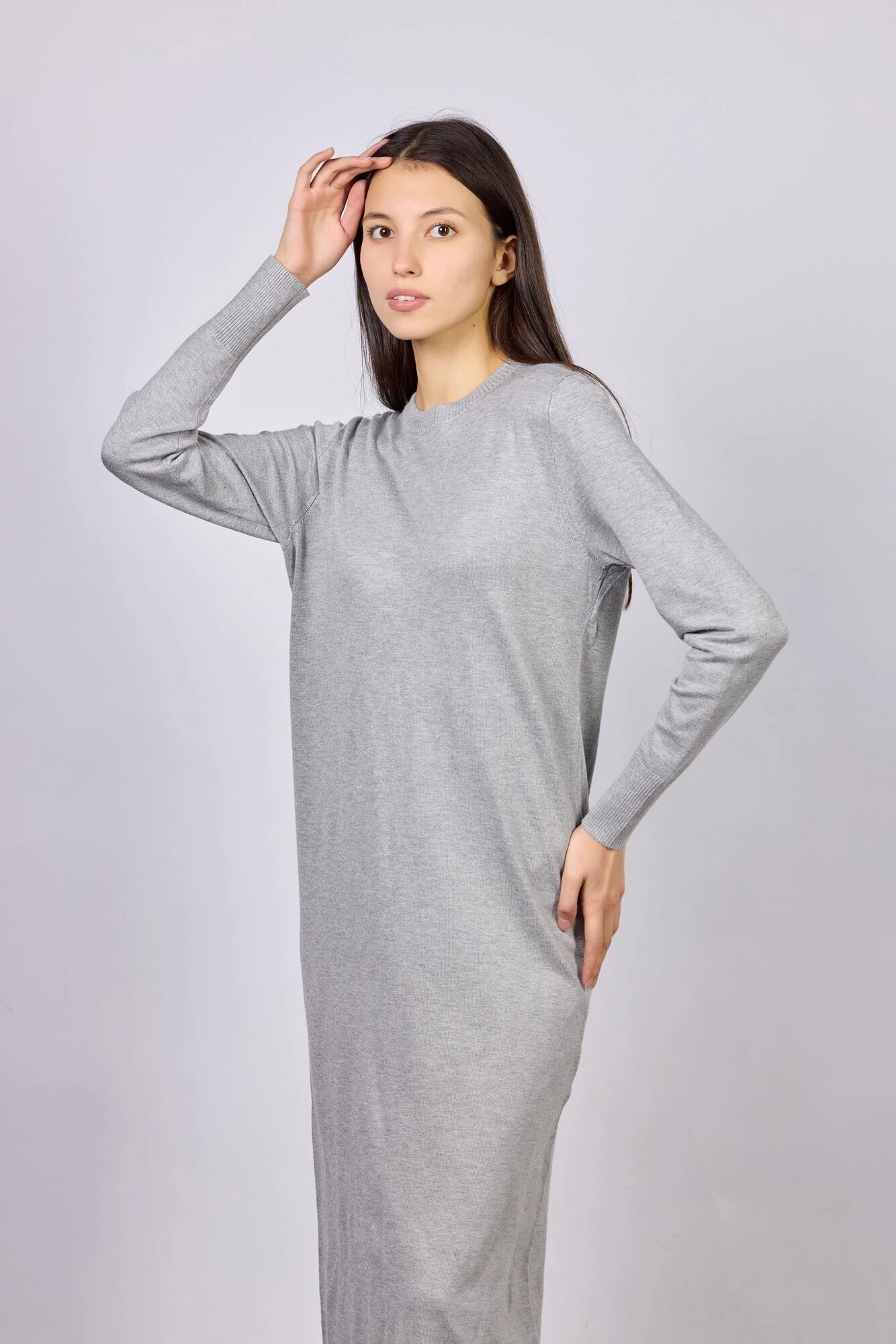 Платье Selfie, размер XS, серый — фото 1