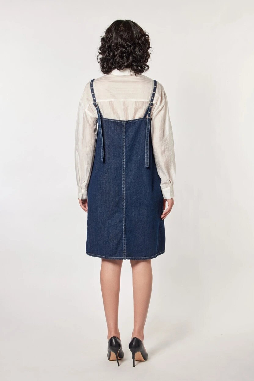 Платье Selfie, размер XS, синий — фото 1