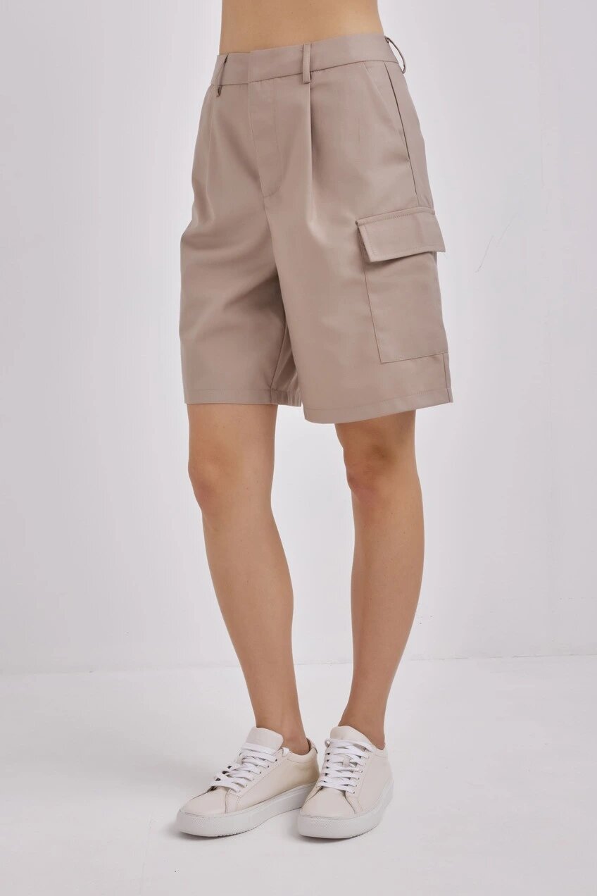 Бермуды Selfie, размер S, бежевый — фото 1