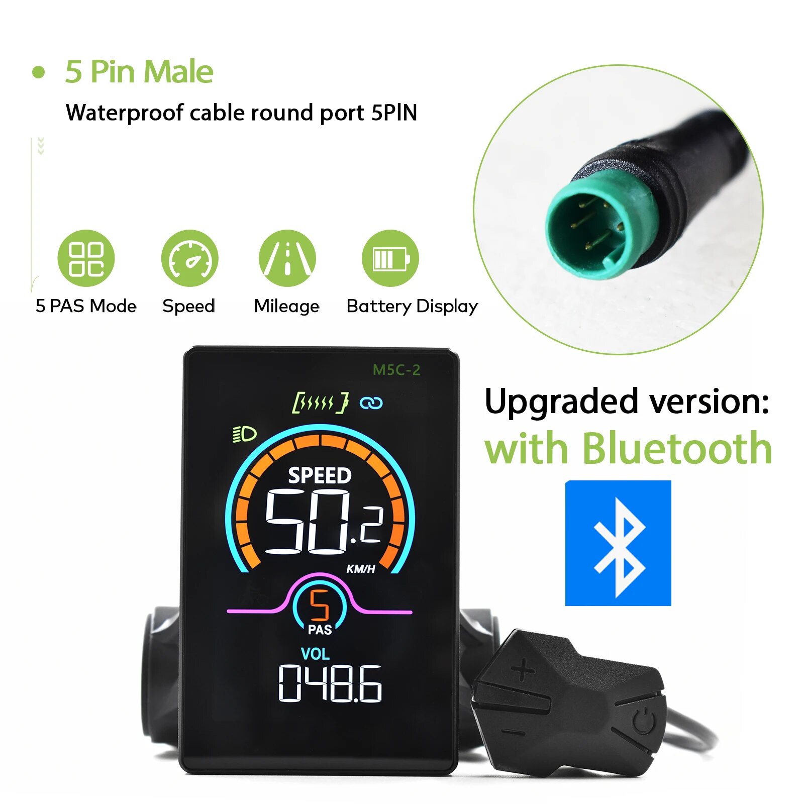 Велосипедный компьютер M5C-2