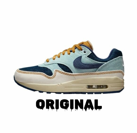 Кроссовки NIKE, размер 44, синий