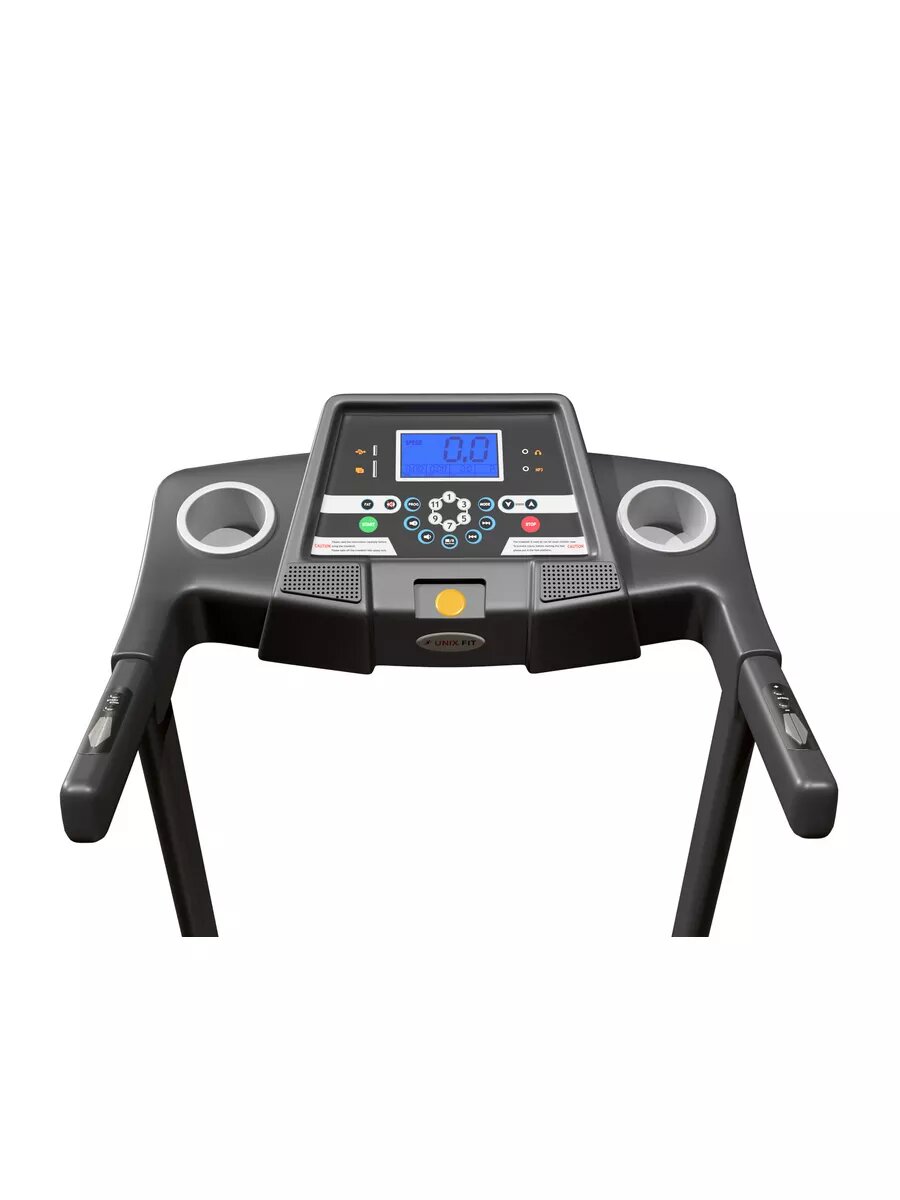 Беговая дорожка UNIX Fit ST-600X, беговое полотно 120 x 42 см, скорость 0.8 - 14.8 км/ч, 6 плоских эластомеров UNIXFIT — фото 1