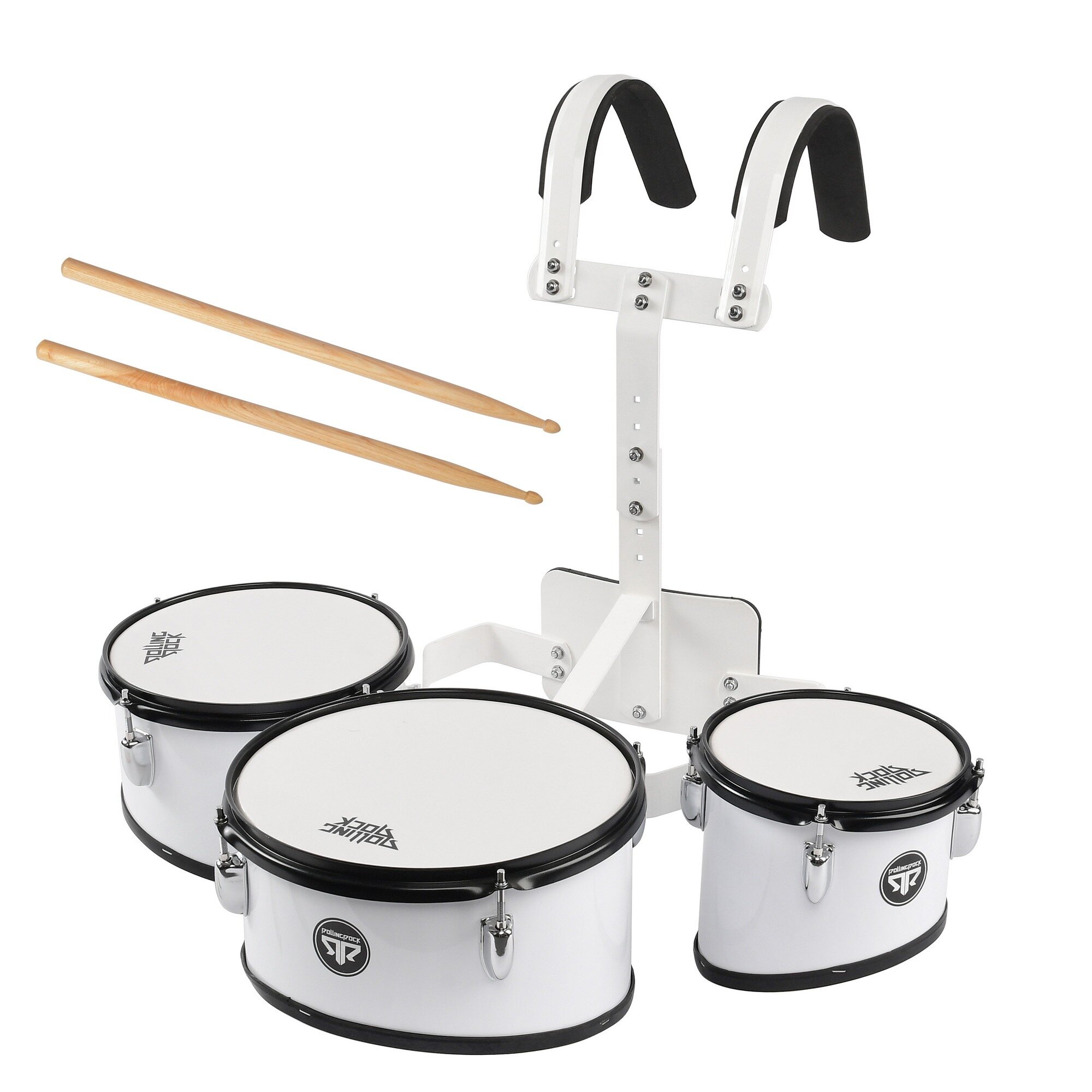 Маршевый барабан Rolling Rock JR-8012 WH