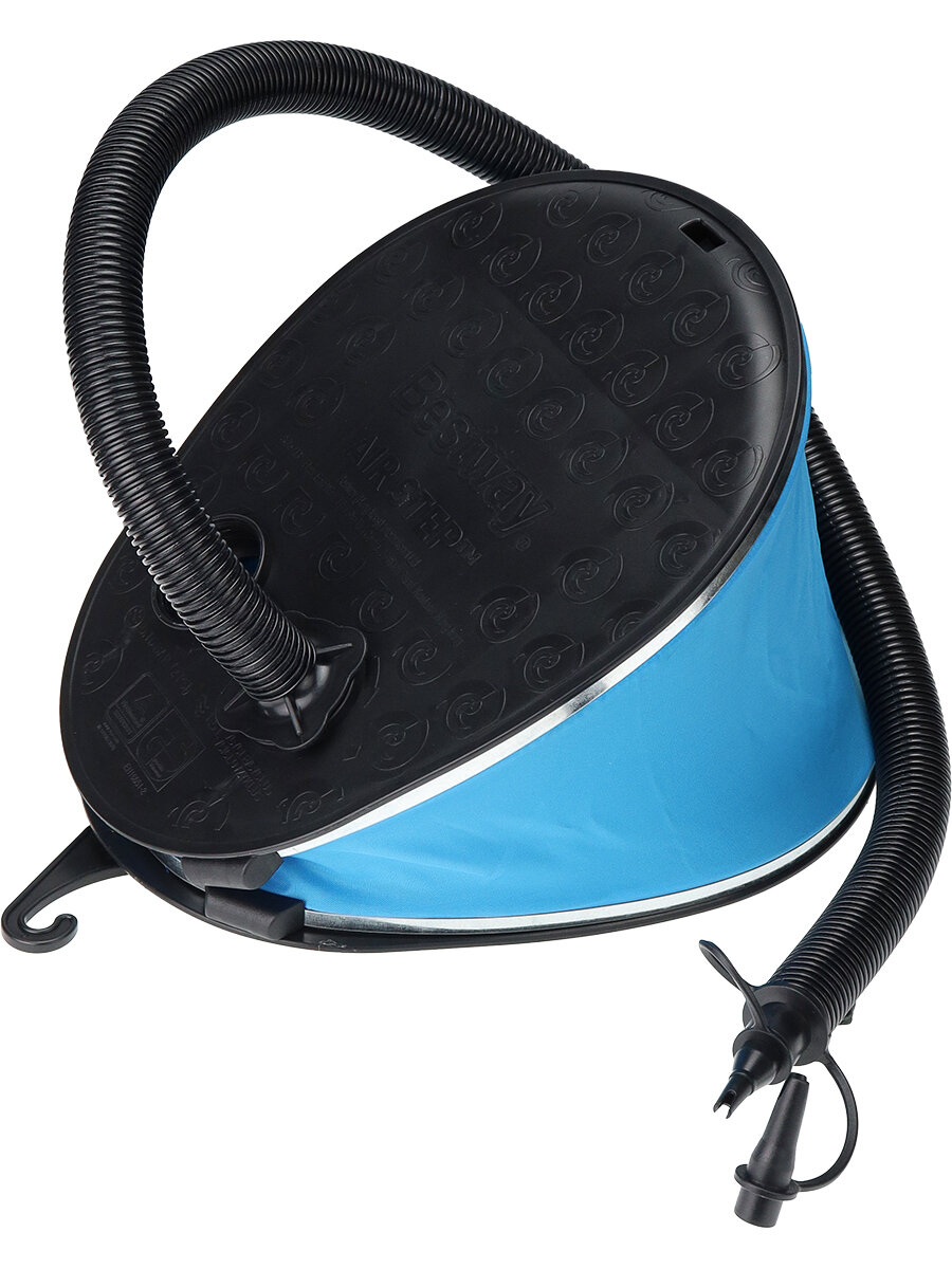 Насос ножной 28х22см, 1.6л/цикл, шланг с 3-мя насадками Bestway