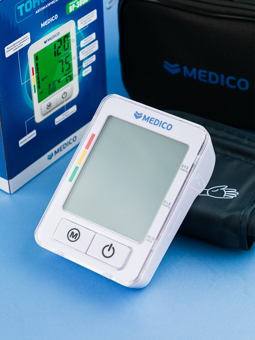 Автоматический тонометр MEDICO BP-380A – для измерения давления и пульса