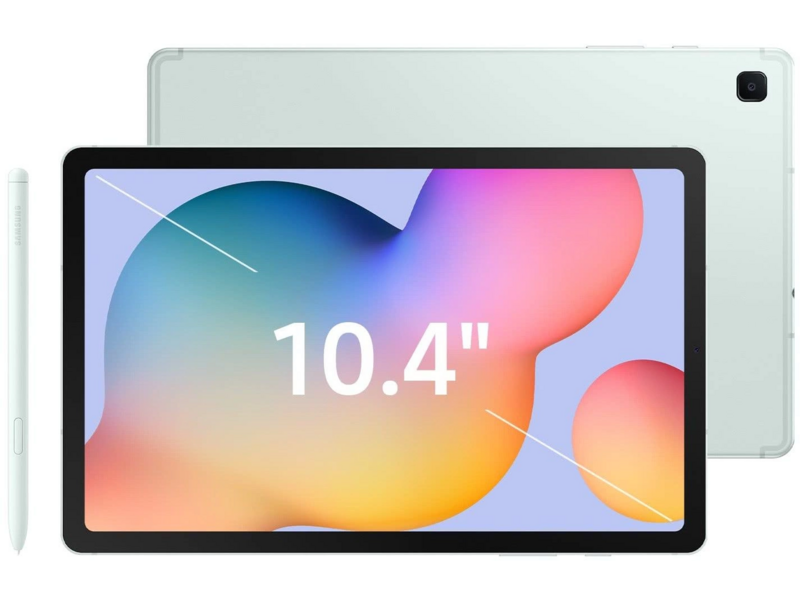 Планшет Galaxy Tab S6 Lite SM-P625 1280 (2.4) 8C RAM4Gb ROM64Gb 10.4" TFT 2000x1200 4G Android 14 мятный 8Mpix 5Mpix BT WiFi microSD 1Tb 7040mAh