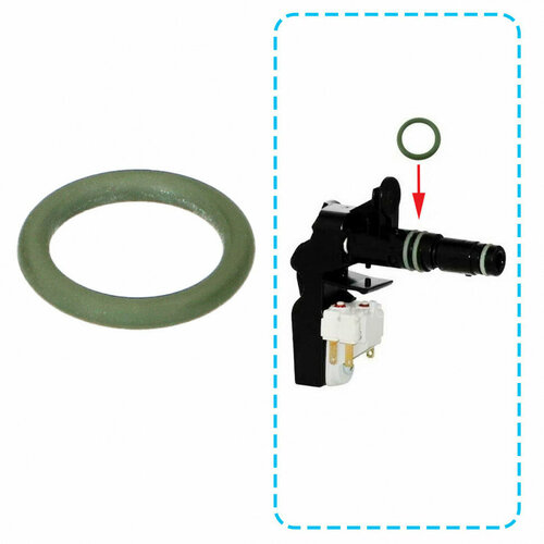 Уплотнитель штуцера для кофемашины DeLonghi Delonghi Magnifica, PrimaDonna, Nespresso (OR 2037) 5313220031