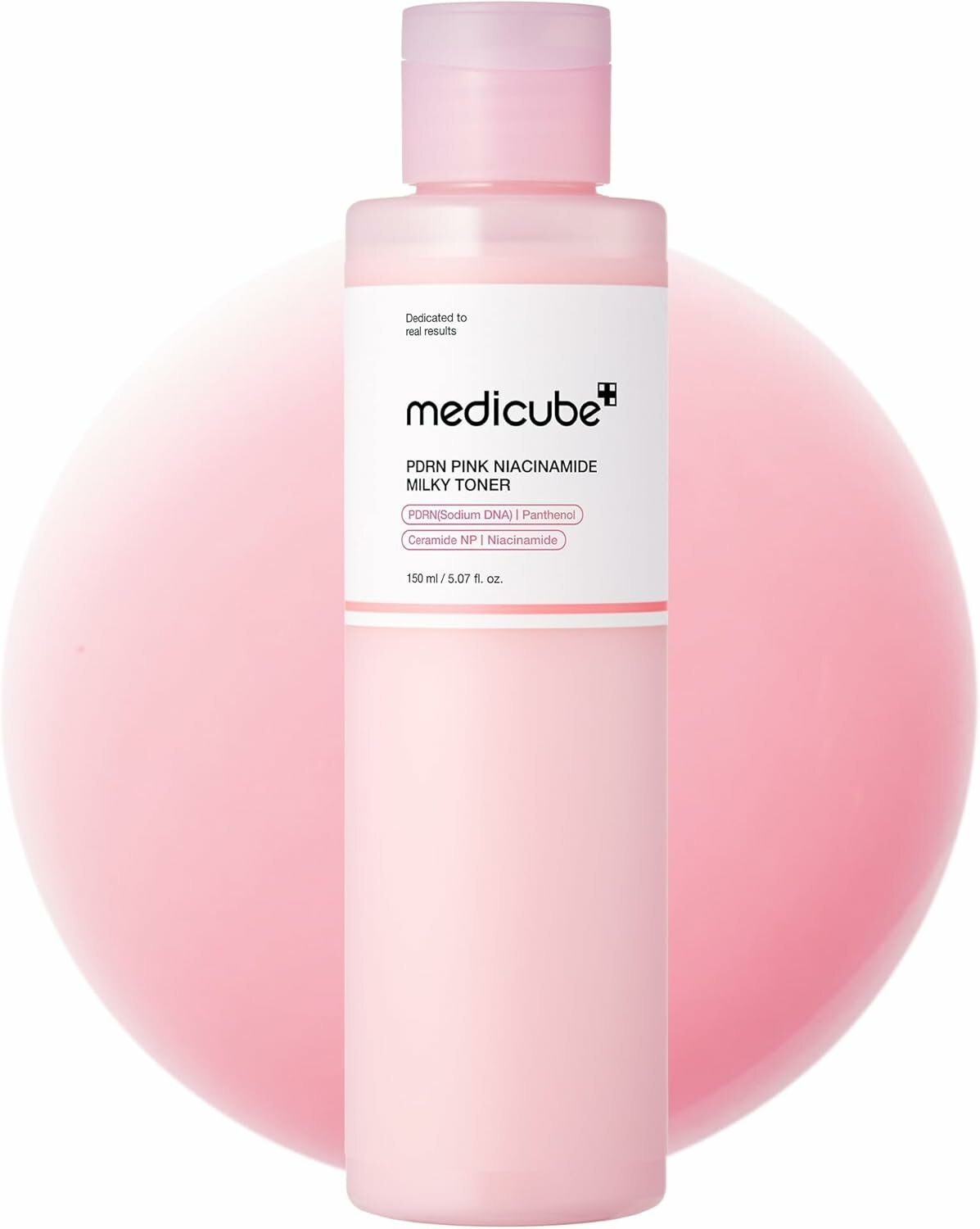 FEELLABMedicube PDRN Розовый тоник с ниацинамидом и церамидами для увлажнения и сияния кожи 150 мл