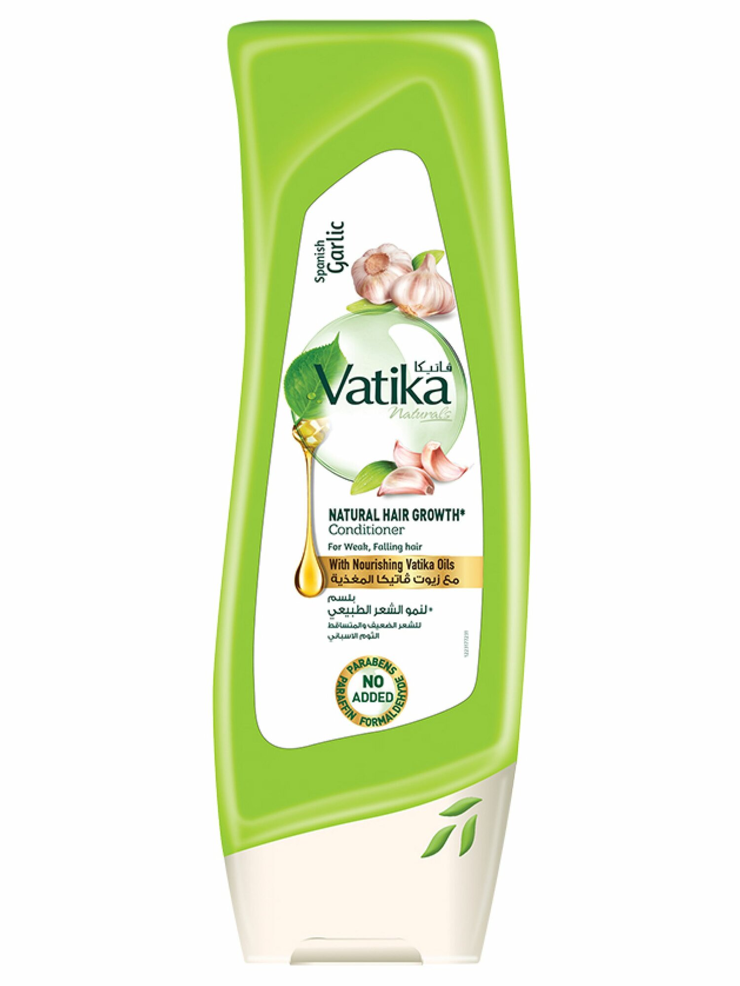 Кондиционер Dabur Vatika Spanish Garlic для роста волос с чесноком, 400 мл