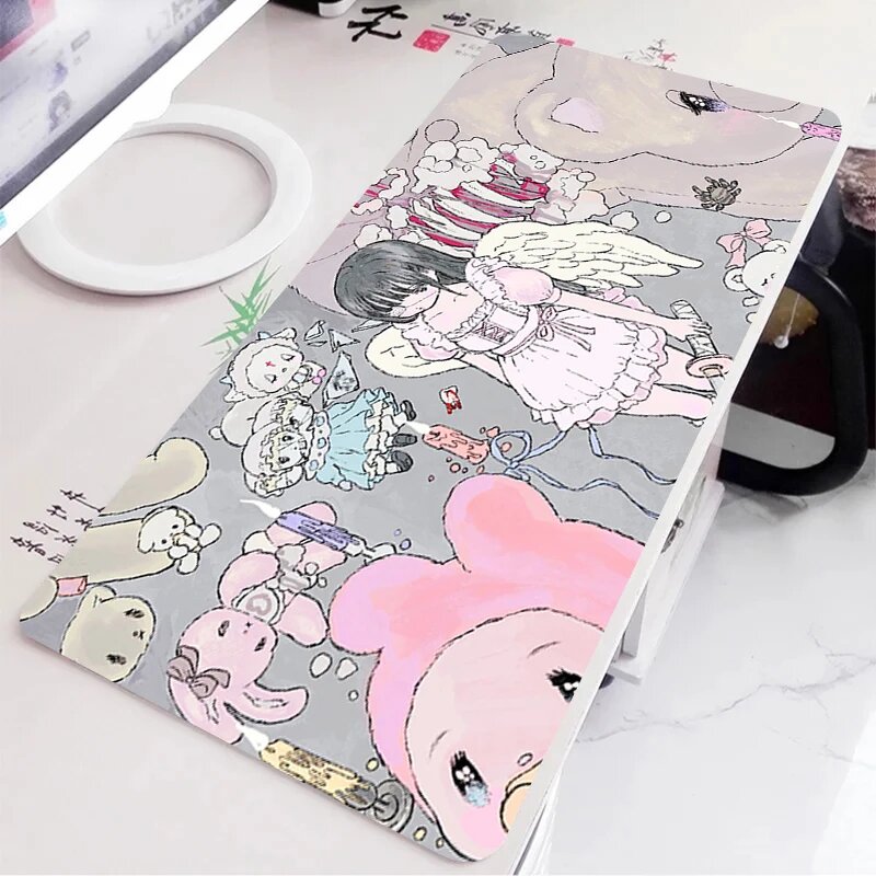 MINISO розовый коврик для мыши 700X400x2mm, ZY-0000012538