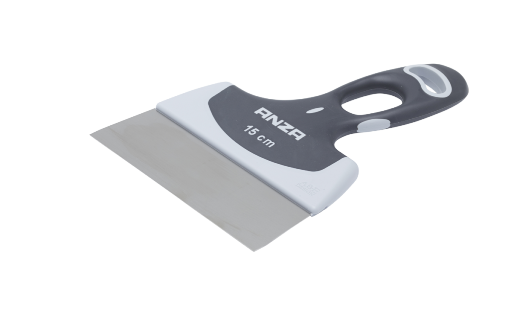 Шпатель фасадный Anza нержавеющая сталь 150 мм 641150