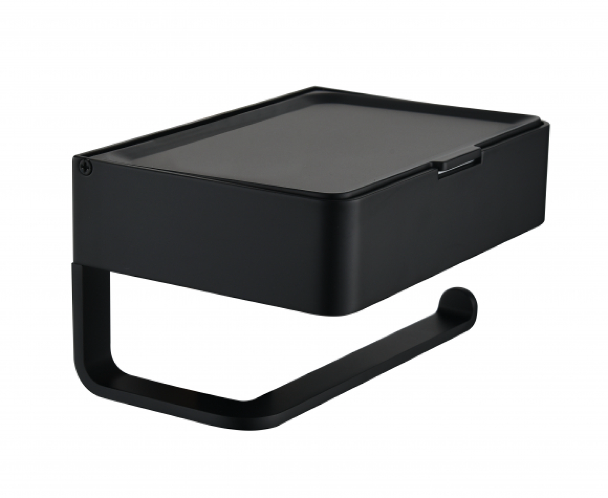 Настенный бумагадержатель плоский Grocenberg AC0050BL, материал латунь