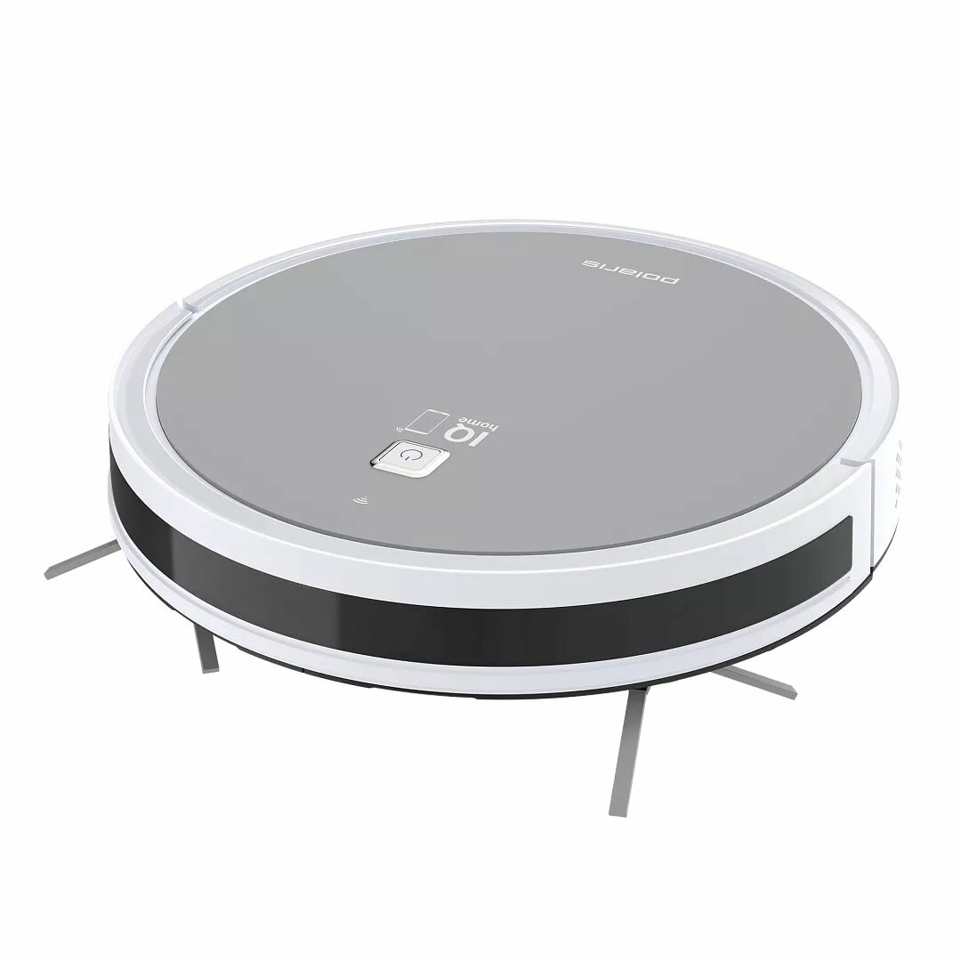 Робот-пылесос Polaris PVCR 1050 Wi-Fi IQ Home Aqua для влажной и сухой уборки, гиронавигация пространства