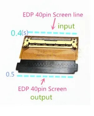 Кабель-переходник Phineli EDP HQ S40 30 pin to 40 pin, EDP 40pin to 40pin