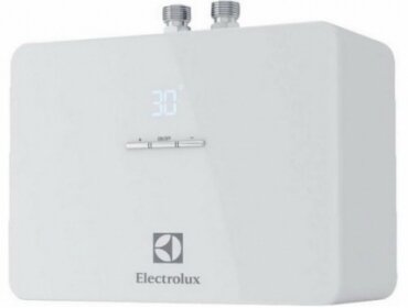 Водонагреватель проточный Electrolux NPX 4 Aquatronic Digital 2.0 подключение в электрощит без вилки вертикальный.
