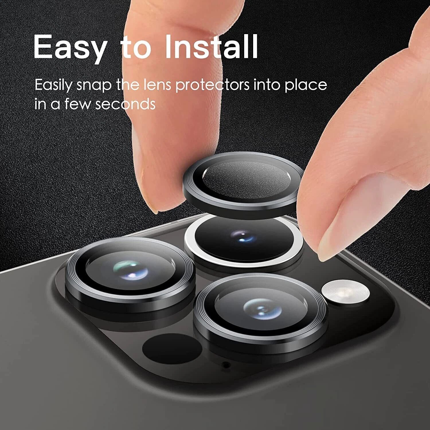 Защитные линзы Объектив камеры Umbos Прозрачный iPhone 15 Pro / 15 Pro Max