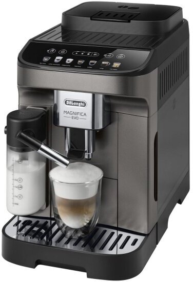 Кофемашина Delonghi "Magnifica Evo", 1450Вт, давление 15бар, контейнер для зерен 250г — фото 1