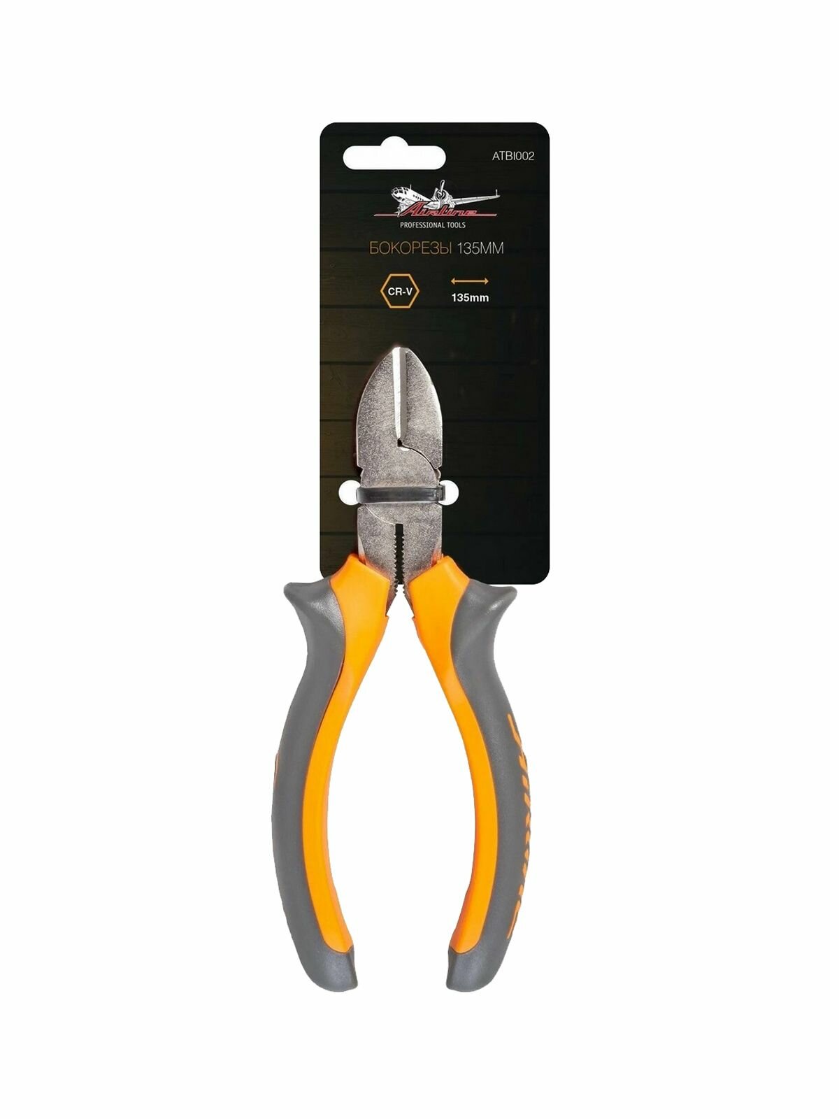 Бокорезы Airline ATBI002 двухкомпонентные рукоятки диагональный рез 135мм