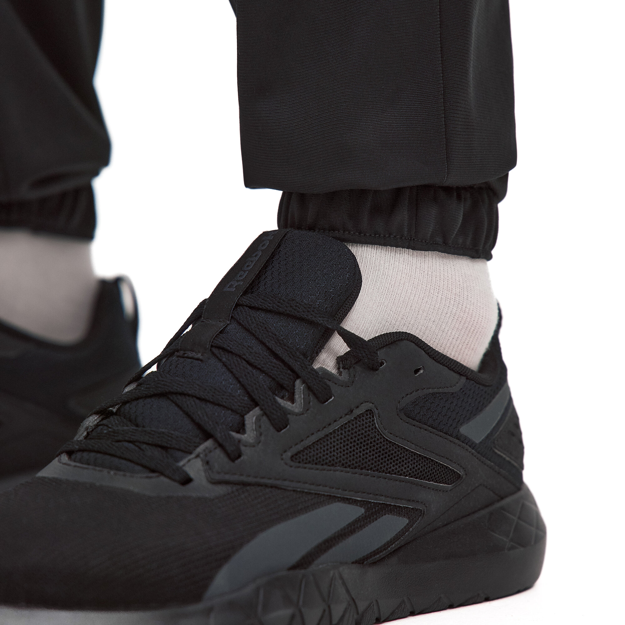 Брюки спортивные Reebok Identity, размер M INT, черный — фото 1