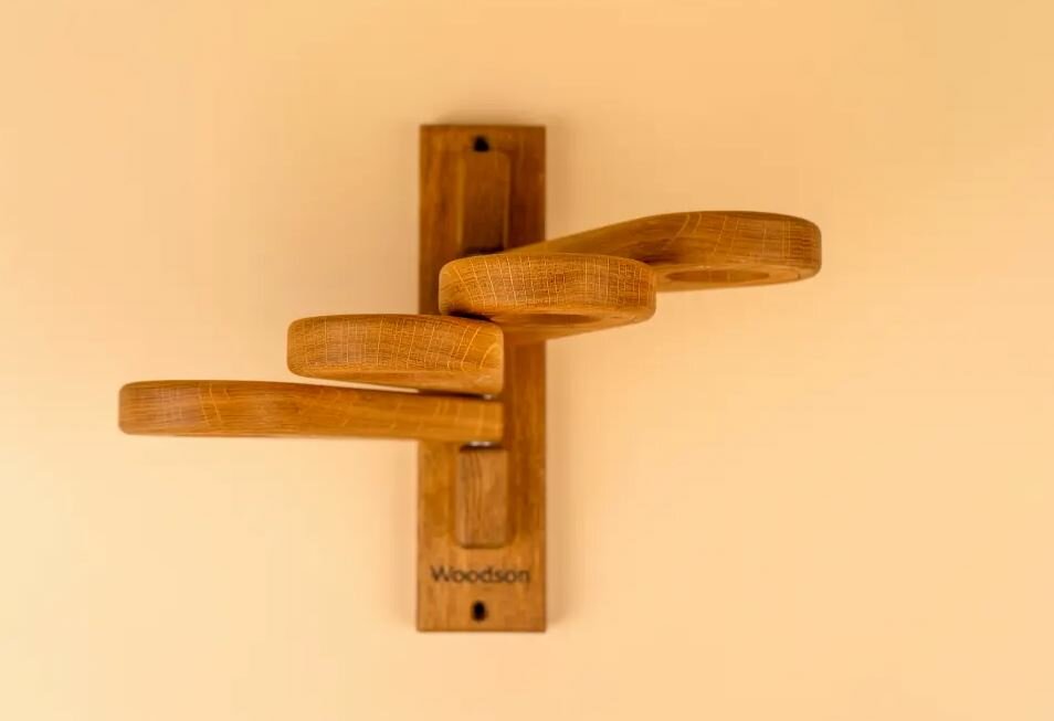 Держатель для веников WoodSon Эдельвейс дуб (арт. WD9) — фото 1